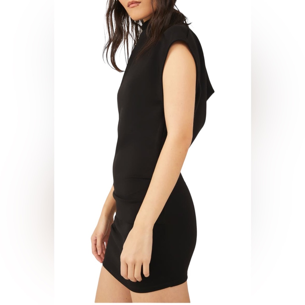 NWT Free People Amelie Mock Neck Knit Dress size Medium - Picture 3 of 5